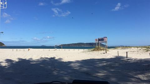 Estacionamento perto da praia