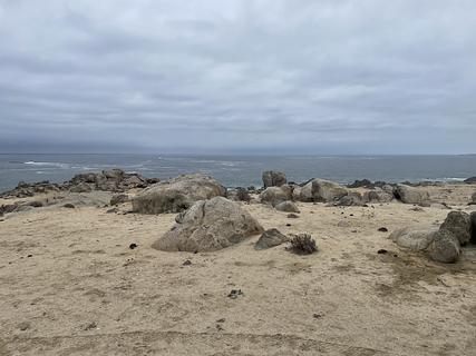 Perto da praia Virgen