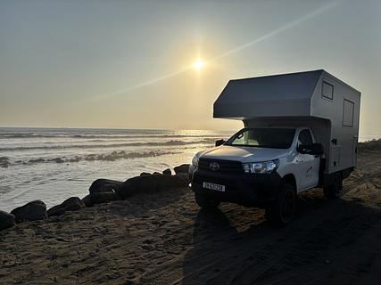 Playa El acuario parking