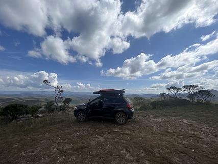 Ponto de vista estacionamento, Mirante do Espinhaço