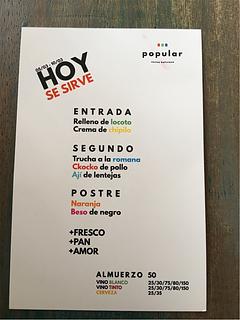 Popular Cocina Boliviana
