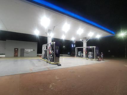 Posto de combustíveis Água e lavanderia