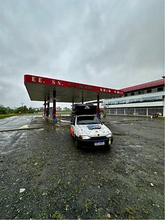 Posto de combustível que aceita cartão