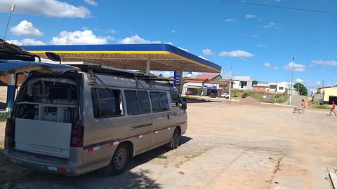 Posto de combustível em Taguatinga