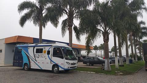 Posto parada de caminhão