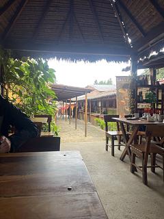 Praça de alimentação sofisticada