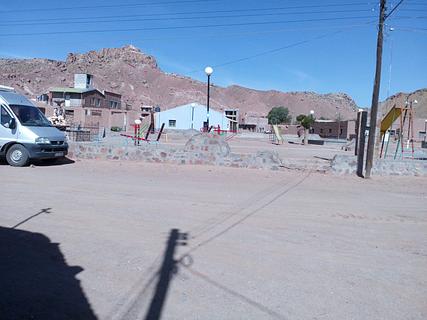 Praça principal de Susques