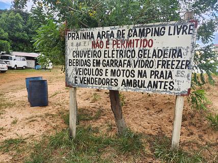 Camping - Praia Municipal de Piraju