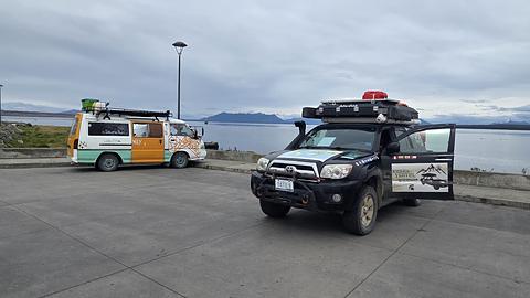 Praia. Puerto Natales