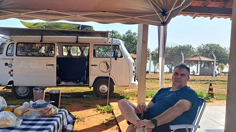 Camping - Prainha municipal de Santo Antônio do aracangua