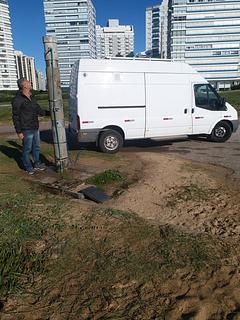 Próximo a praia
