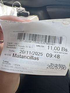 Ruta 14. Pedágio e Controle Policial