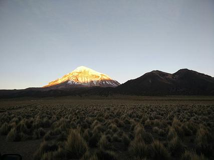 Sajama. Portão Norte de Entrada