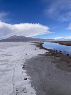 Salar de Coipasa desde Pisiga Sucre