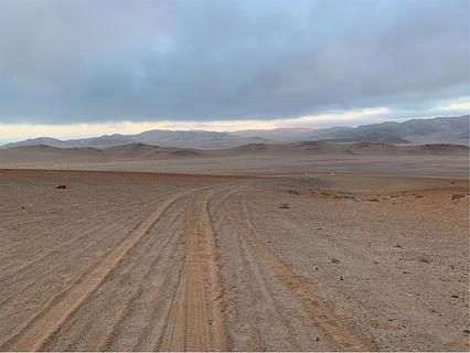 Sandy Hillside