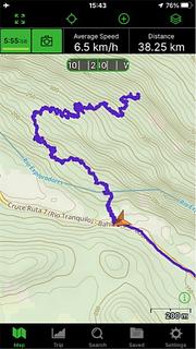 Sendero - Cumbre de Cipreses