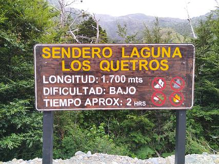 Sendero Laguna Los Quetros