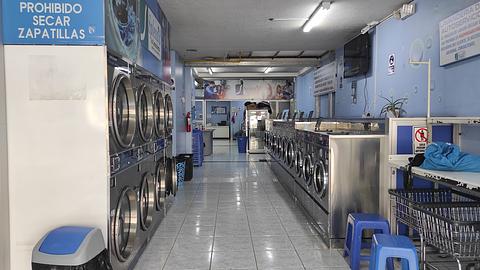 Splendid--Self Service Laundromat.