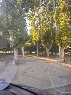Talca, praça tranquila.
