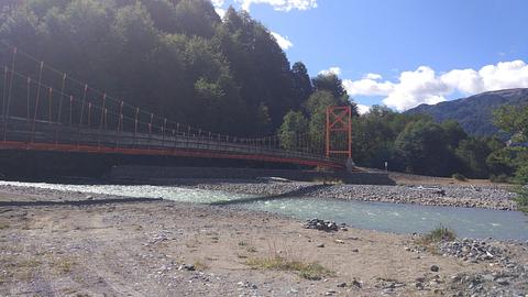 The orange bridge