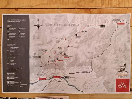 trailhead las horquetas - carpark