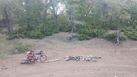 Trilha difícil somente para bicicletas
