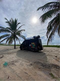 Vaga de estacionamento em frente à Praia