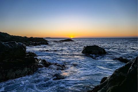 Vistas do Pôr do Sol em Tongoy