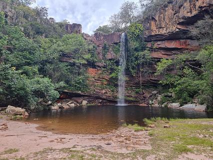 water fall : chorro san luis