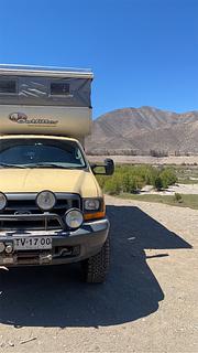 Wild camp perto de Puclaro