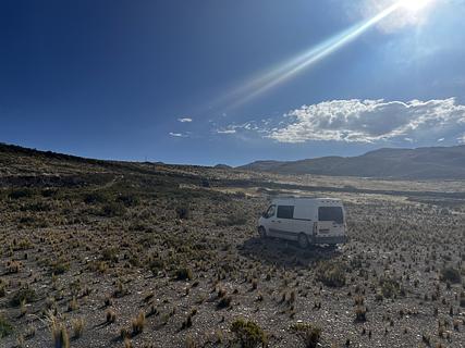 Wild camping