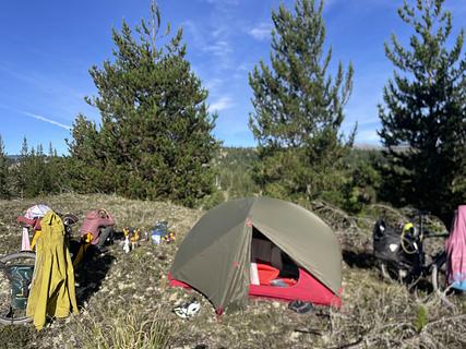 Wild camping