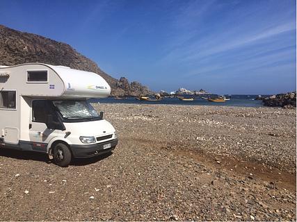 Wild camping em Caleta Sierra