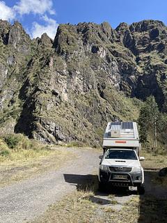 Wildcamping perto de Ollachea