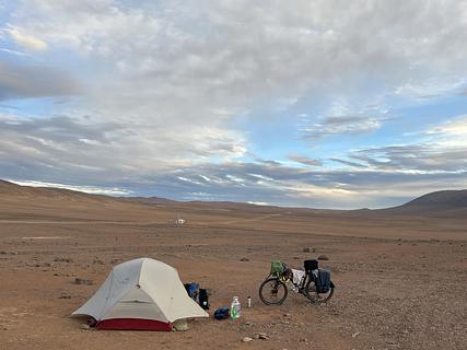 Wildcampirng perto da B710